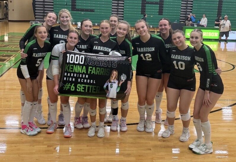 Kenna Farris 1,000 Assists